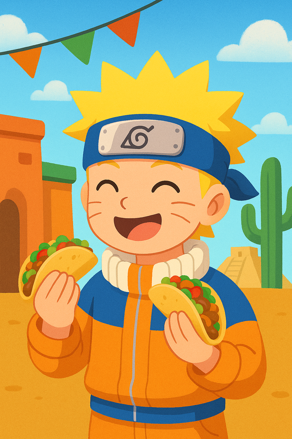 Sample cartoon scene from Craftiva